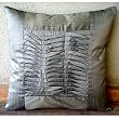 Vintage Wave - Throw Pillow Covers - Silk Pillow Cover with Pintucks