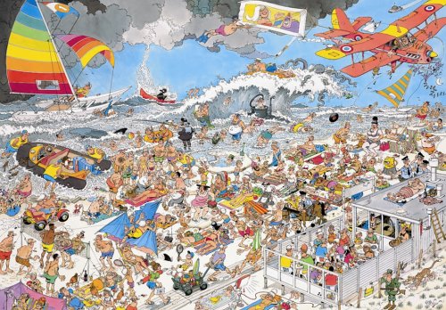 J.v. Haasteren - Am Strand, 1000 Teile Preisvergleich