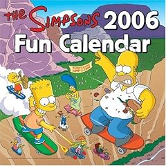 The Simpsons 2006 Fun Calendar