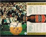 Tom Matte Autographed/Hand Signed Baltimore Colts 8x10 Photo from Program