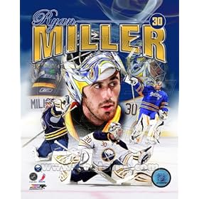  Ryan Miller - Buffalo Sabres NHL 8x10 Photo (portrait)