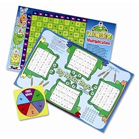 Learning Resources Multiplication and Division Game Board Book