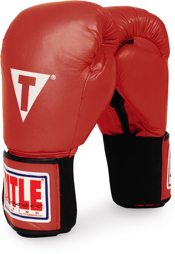 Amazon.com : TITLE Classic Leather Elastic Training Gloves ...