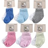 2-Pack Rib Ankle Baby Socks