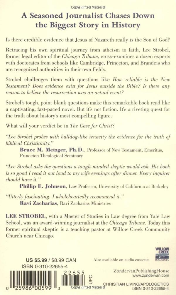 The Case for Christ: A Journalist's Personal Investigation of the ...