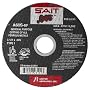 SAIT 23101 Type 1 4-1/2-Inch x .045-Inch x 7/8-Inch A60S General Purpose Thin High Speed Cut-Off Wheels - 50 Pack