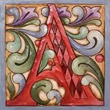 Jim Shore Letter Initial MONOGRAM BLOCK A 4013215A NIB