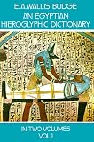 An Egyptian hieroglyphic dictionary