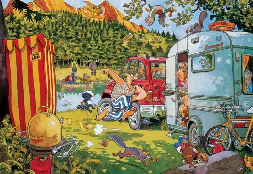 Childrens Toyshop  Toys : Jumbo Puzzle Wasgij Bear Necessities