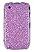 Hard Sparkles Case for BlackBerry Curve 8520 / 8530 / 9300 - Light Purple thumb