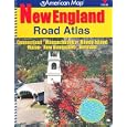 American Map New England Road Atlas: Connecticut, Massachusetts, Rhode Island, Maine, New Hampshire, Vermont by  Arrow, Inc. Map