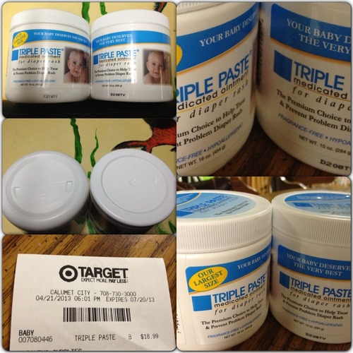 Triple Paste Medicated Ointment for Diaper Rash, 16Ounce