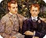 Renoir Charles and Georges Durand Ruel MOUSE PAD