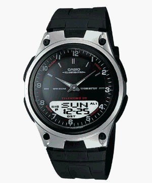 Casio AW80-1AV 30 Page Databank Watch Casio Watches , Casio AW80-1AV 30 Page Databank Watch, Mens Watches, Casio Mens Watches
