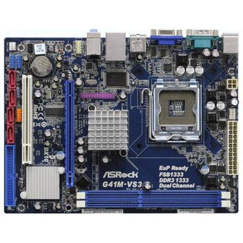 Asrock G41M-VS3 Mainboard Sockel Intel G41 2x DDR3 Speicher Mikro-ATX Preisvergleich