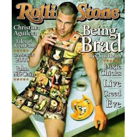 Rolling Stone Cover of Brad Pitt / Rolling Stone Magazine Vol. 824, October 28, 1999, Movie Print