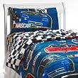 NASCAR Checkered Flag Bedding Set - Twin