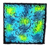 61M3j%2BT0EUL. SL160  Celestial Sun and Moon Tie Dye Tapestry/Bedspread