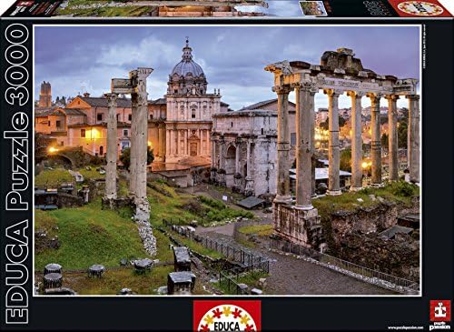 Educa Boras Roman Forum Puzzle (3000 Piece), One Color