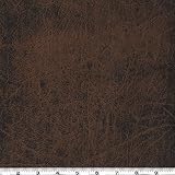 54 Wide Faux Leather Fabric Grange Copper By The Yard