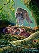 Den Mother 1000pc Jigsaw Puzzle by John Lofgreen