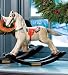 Hand-Carved Small Wooden Rocking Horse