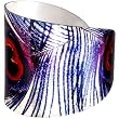 Beauty in Blue Peacock Cuff Bracelet