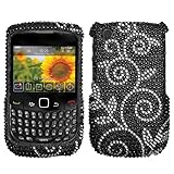 Dark Wonderland Diamond Crystal Bling Protector Case for BlackBerry Curve 8 ....
