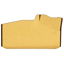 Sandvik Coromant Q-Cut 151.2 Carbide Parting Insert, GC235 Grade, Multi-Layer Coating, 5F Chipbreaker, 1 Cutting Edge, L151.2-300 12-5F, 0.0039" Corner Radius, 30 Insert Seat Size (Pack of 10)