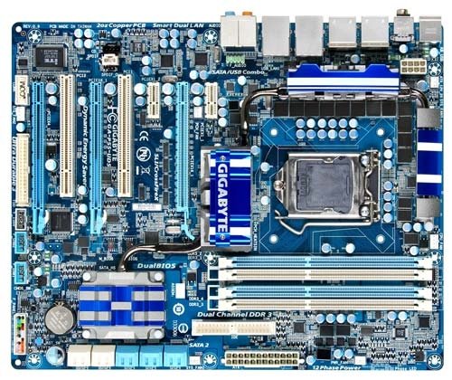 Gigabyte GA-P55 - UD5 Intel Core 1156 ATX Motherboard