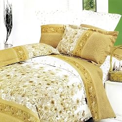 Blancho Bedding - [Field of Blossoms] 100% Cotton Comforter Cover/Duvet Cover Combo
