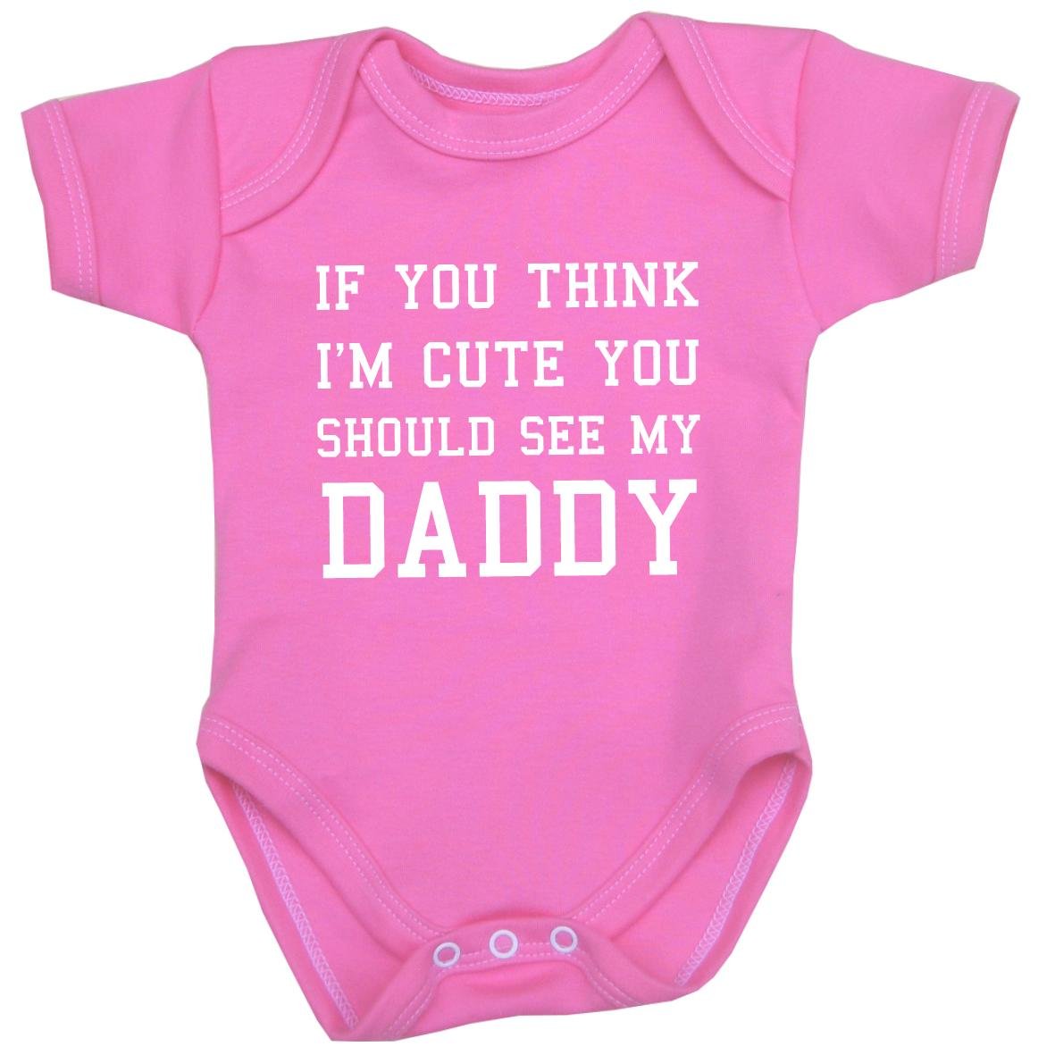 Baby clothes daddy Give the daddy's some love or laugh at their expense. Our fun collection of dad specific baby clothes will bring a smile to someone's lips.