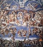 Acrylic Fridge Magnet Michelangelo Sistine Chapel Last Judgement