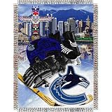 Vancouver Canucks NHL Woven Tapestry Throw Blanket (48"x60")
