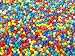 1000 pcs Commercial Grade Crush-Proof Plastic Ball Pit Balls in 5 Colors - 3.1
