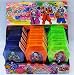 Scary Skeletons That Make a Skeleton Puzzle Out of Halloween Candy (12 Skeleton Puzzles Each in a Coffin)