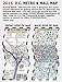 Streetwise Washington DC Metro Map - Laminated Washington DC Metrorail & Mall Map - Pocket Size
