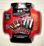 Universal S-AV for PS1, PS2, Xbox, GameCube & Nintendo 64 (6-foot, 7 Connector Ends)