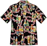 Big Wave Pale Ale Men's Hawaiian Aloha Shirt