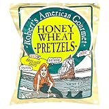 Roberts American Gourmet Honey Wheat Pretzels, 1.5-Ounce Bags (Pack of 24)
