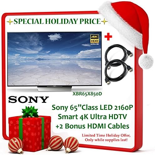 Black Friday Deal Brand New! Sony 65" Class LED 2160P Smart 4K Ultra HDTV XBR65X850D + 2 Bonus HDMI Cables!