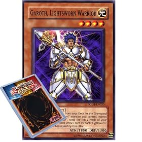 Yu-Gi-Oh : LODT-EN020 1st Ed Garoth, Lightsworn Warrior Common Card - ( Light of Destruction YuGiOh Single Card )