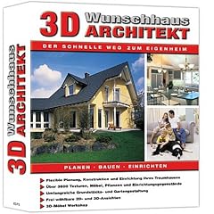 3D Wunschhaus Architekt, 1 CD-ROM Der schnelle Weg zum Eigenheim. F�r Windows 9x/Me/2000/XP