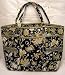 Vera Bradley Super Tote Bag Purse in Yellow Bird