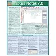  Lotus Notes 7.0 Laminated Reference Charts; Quick Study (Computer) 