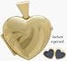 10 Karat Yellow Gold Detailed Heart Locket