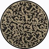 Bimini Indoor Outdoor Polypropylene 6' 7 Round Rug