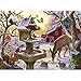 Bits and Pieces - 300 Large Piece Jigsaw Puzzle for Adults - Sunrise Feasting - 300 pc Animals, Winter Scene Jigsaw by Artist Liz Goodrick-Dillon