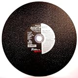 SAIT 24052 14-Inch x 3/32-Inch x 1-Inch 4400 Max RPM Type 1 Aluminum Chop Saw Wheel for Non-Ferrous Metals - 10 Pack