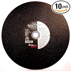 SAIT 24052 14-Inch x 3 32-Inch x 1-Inch 4400 Max RPM Type 1 Aluminum Chop Saw Wheel for... by SAIT